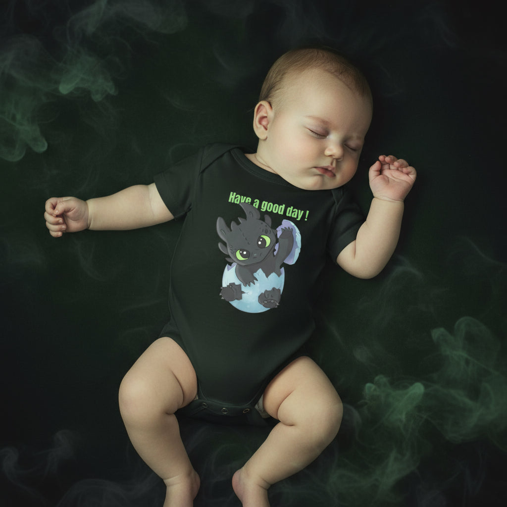 Baby short sleeve one piece