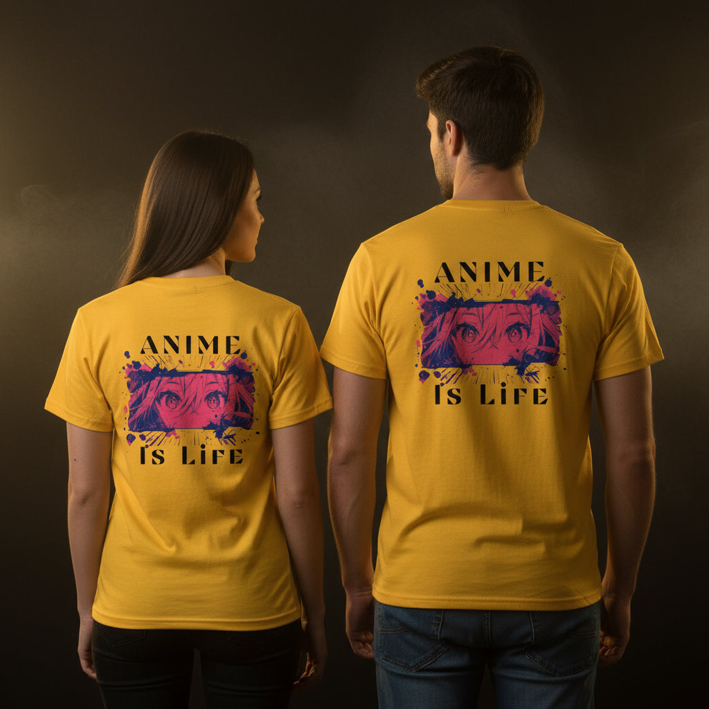 Anime Is Life – Minimalist Unisex Tee