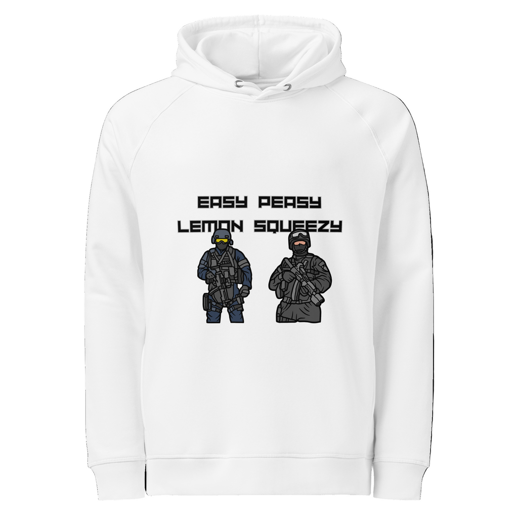 “Easy Peasy Lemon Squeezy” Unisex Organic Side Pocket Hoodie – CS:GO Duo