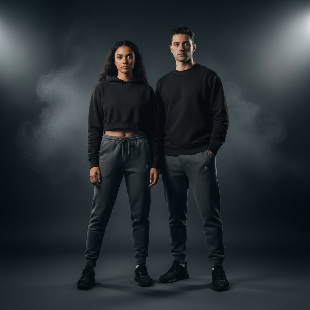 Unisex pigment-dyed sweatpants